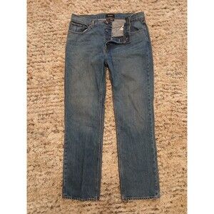 Brixton Relaxed Fit Labor Pant Jeans Men's 38/34‎ Blue Medium Wash Denim